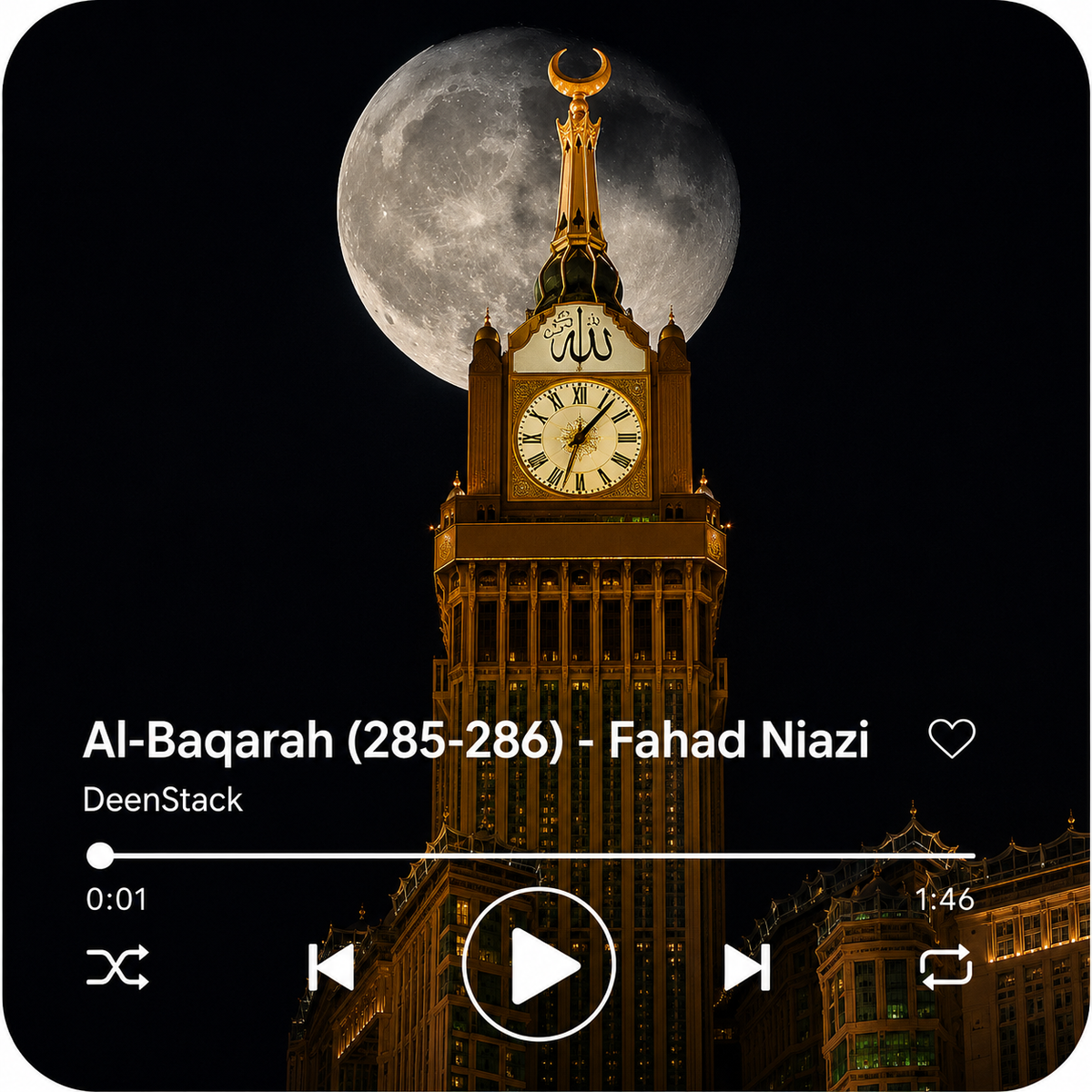 Quran Speaker Fridge Magnet | Plays Full Surahs with One Touch